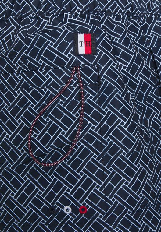 מכנסי שחייה בינוניים NX208402 כְּחוֹל Tommy Hilfiger