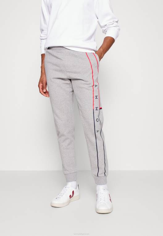 תחתונים של אימונית דגל גדולה NX208410 אברש אפור בהיר Tommy Hilfiger