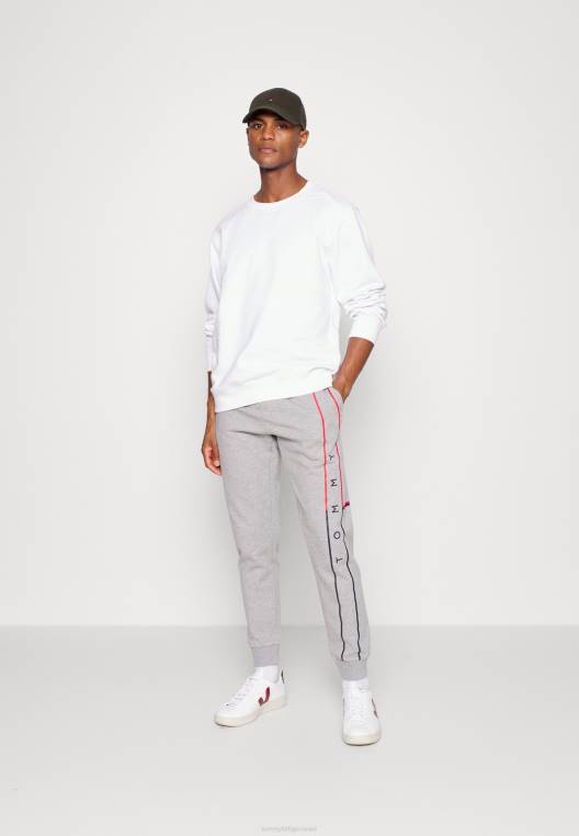 תחתונים של אימונית דגל גדולה NX208410 אברש אפור בהיר Tommy Hilfiger