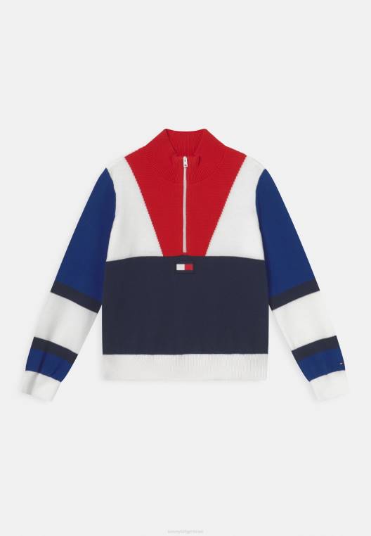 מגשר חצי רוכסן NX208425 חיל הים המלכותי Tommy Hilfiger