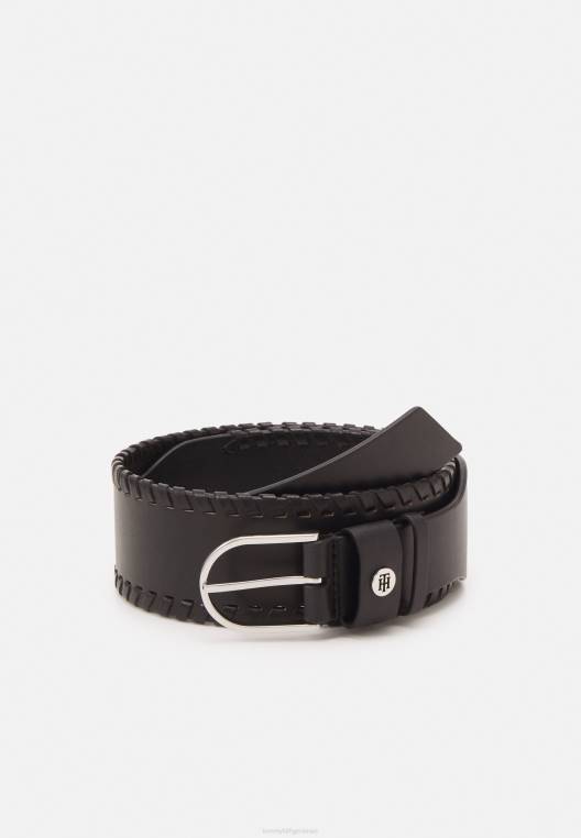 חגורת מותן קלאסית בחגורת מותן גבוהה NX208439 שָׁחוֹר Tommy Hilfiger