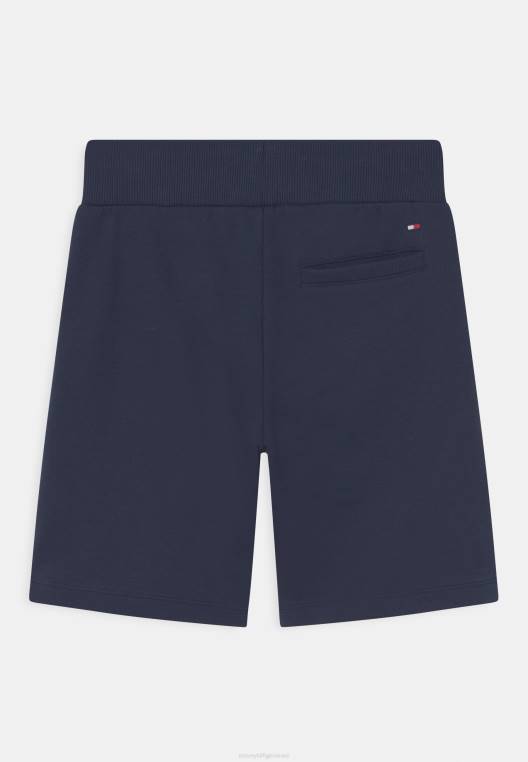 מכנסיים קצרים חיוניים NX208440 צי הדמדומים Tommy Hilfiger