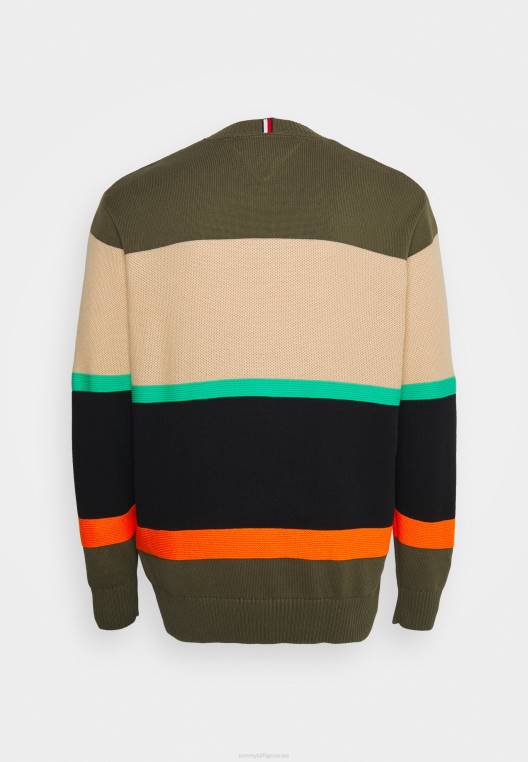 מגשר קולורבלוק NX208453 צבא ירוק Tommy Hilfiger