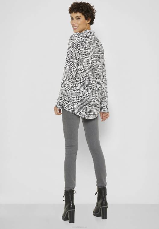 חולצה מכופתרת של מונגרמה פלור NX208457 דופ כלב קטן/שמימי מדבר אקרו Tommy Hilfiger