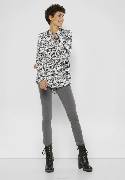 חולצה מכופתרת של מונגרמה פלור NX208457 דופ כלב קטן/שמימי מדבר אקרו Tommy Hilfiger