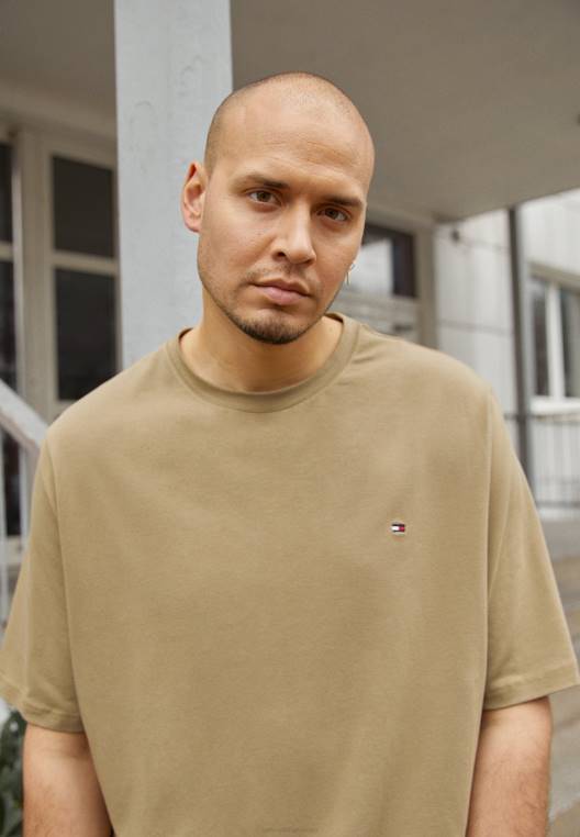 טי שירט בסיסית NX208473 woodridge Tommy Hilfiger