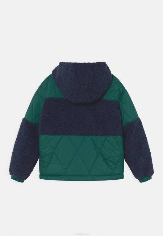 ז'קט קליל מיקס קווילט NX208482 ירוק כפרי Tommy Hilfiger