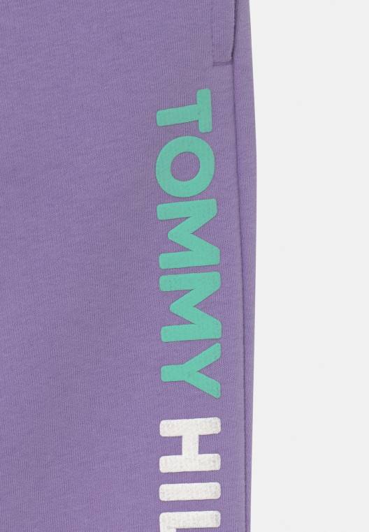 תחתונים של חליפת אימונים עם הדפסה על הדפסה NX208494 ויולה סגול Tommy Hilfiger