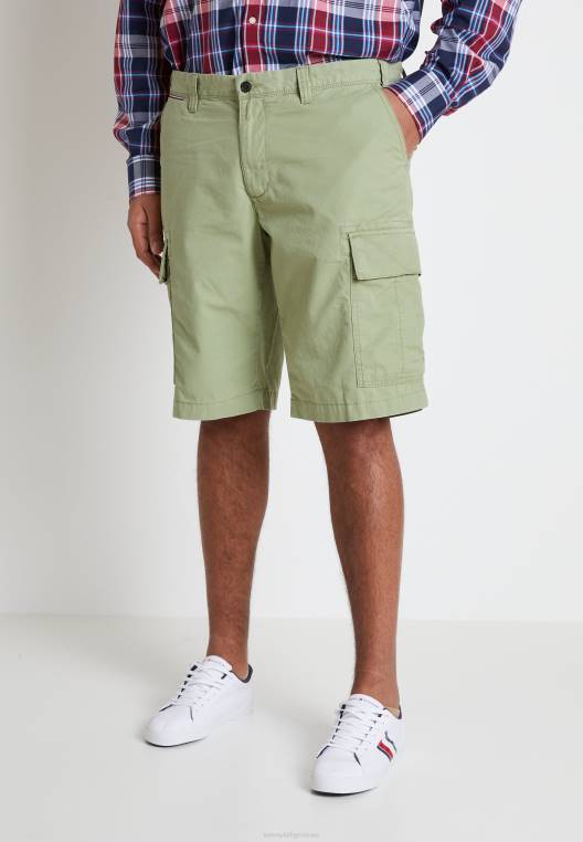 מכנסיים קצרים של ג'ון NX208495 ירוק Tommy Hilfiger