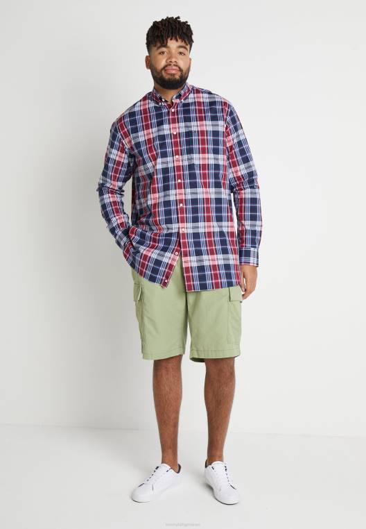 מכנסיים קצרים של ג'ון NX208495 ירוק Tommy Hilfiger