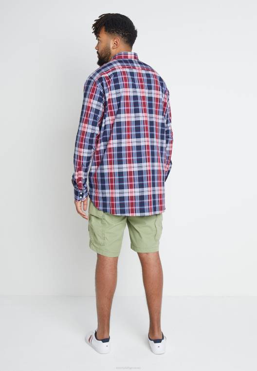 מכנסיים קצרים של ג'ון NX208495 ירוק Tommy Hilfiger