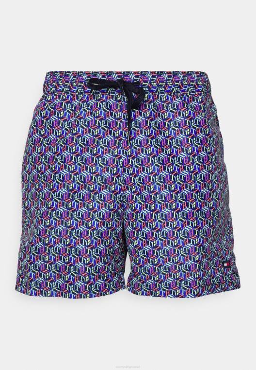 מכנסי שחייה בינוניים NX208512 רב צבעוני Tommy Hilfiger