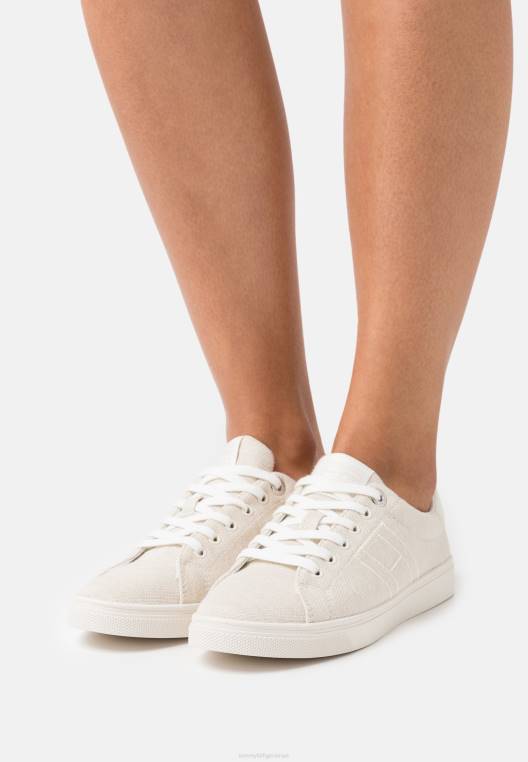 מאמנים עם סוליות NX208549 בז' קלאסי Tommy Hilfiger