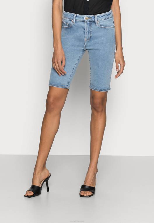 מכנסי ברמודה דקים של ונציה NX208554 דֵנִים Tommy Hilfiger