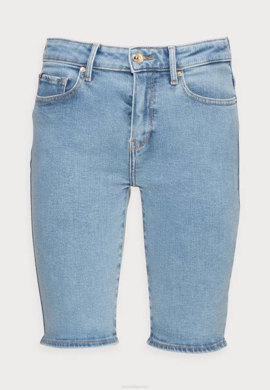 מכנסי ברמודה דקים של ונציה NX208554 דֵנִים Tommy Hilfiger