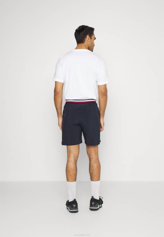 מכנסי ספורט קצרים לאימון חיוניים NX208557 שמיים מדבריים Tommy Hilfiger