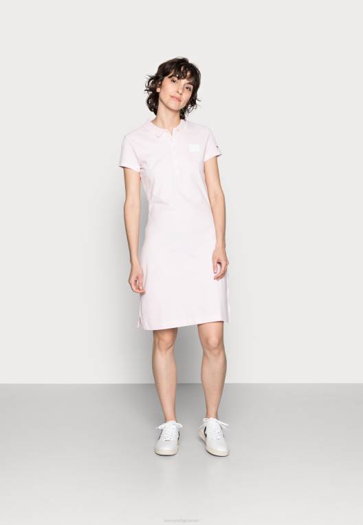 שמלת יום NX208565 ורוד בהיר Tommy Hilfiger