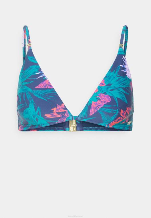 טופ ביקיני קבוע משולש NX208585 דמדומים/אינדיגו Tommy Hilfiger