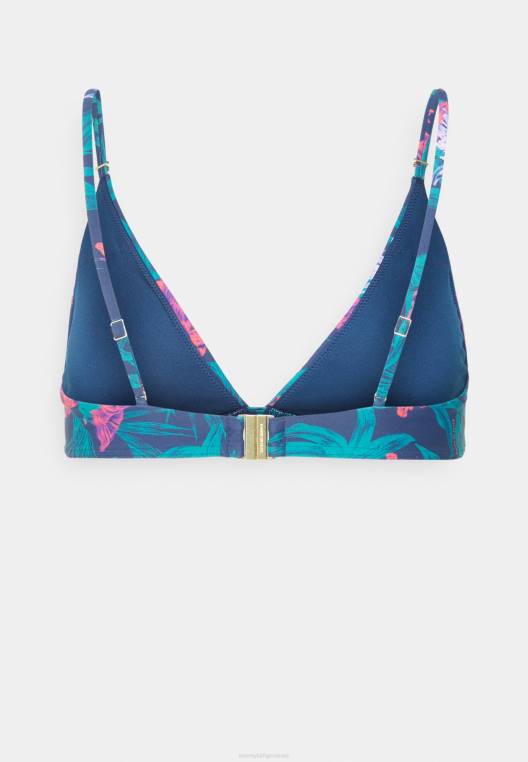 טופ ביקיני קבוע משולש NX208585 דמדומים/אינדיגו Tommy Hilfiger