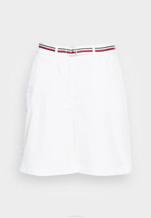 מִכְנָסַיִים קְצָרִים NX208591 אופטי לבן Tommy Hilfiger