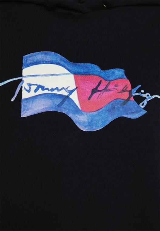 סווטשירט דגל תנועה NX208604 שמיים מדבריים Tommy Hilfiger