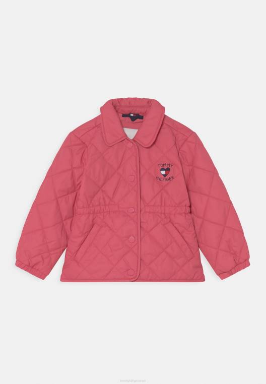 ז'קט קליל מרופד NX208610 אבטיח עמוק Tommy Hilfiger