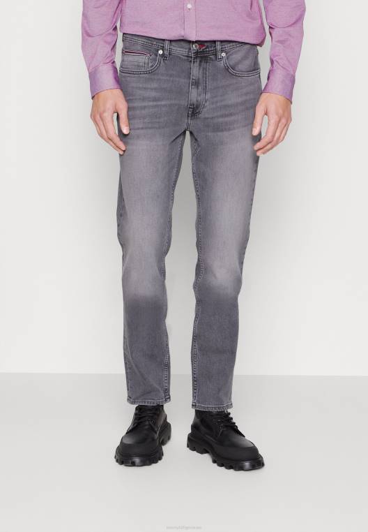 ג'ינס דנטון ברגליים ישרות NX208618 לוגן גריי Tommy Hilfiger