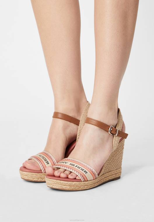 סנדלי פלטפורמה מלאכותיים NX208633 מינרליזציה Tommy Hilfiger