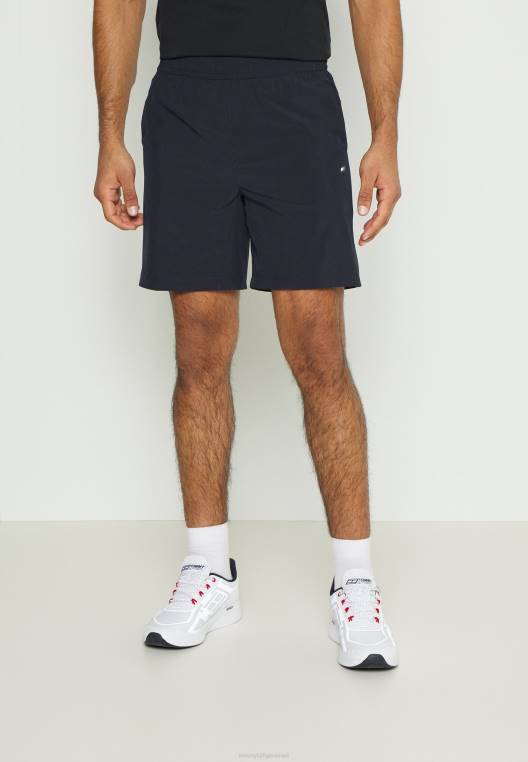 טייפ אימון מכנסי ספורט קצרים NX208644 שמיים מדבריים Tommy Hilfiger
