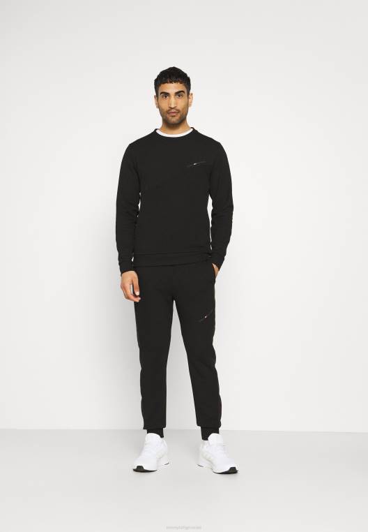 תחתונים של אימונית מכנסיים טריים חסומים NX208658 שָׁחוֹר Tommy Hilfiger