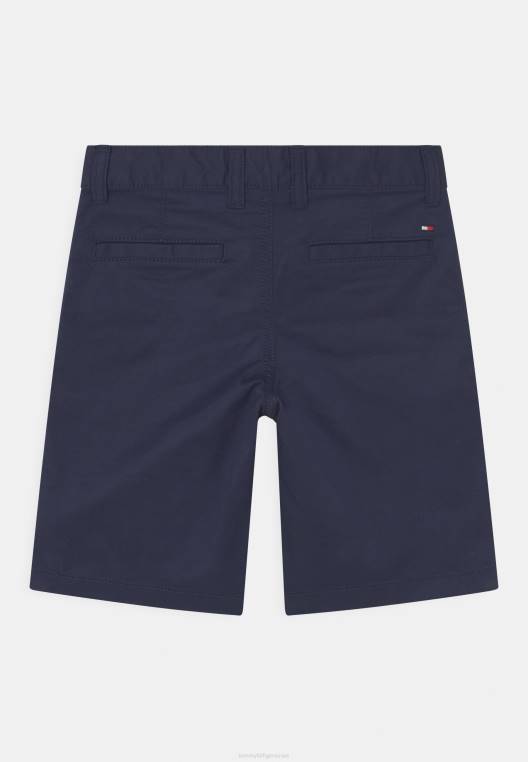 מכנסי גמיש חיוניים NX208686 צי הדמדומים Tommy Hilfiger