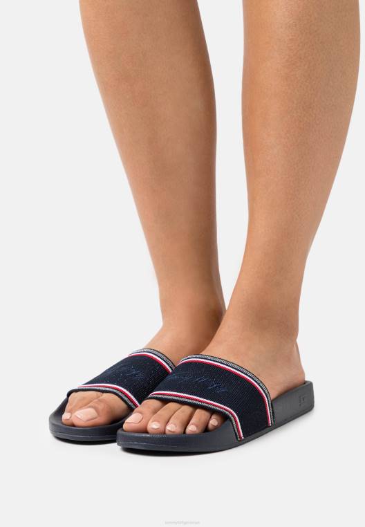 פרדות מגלשות בריכה חיוניות NX208689 שמיים מדבריים Tommy Hilfiger