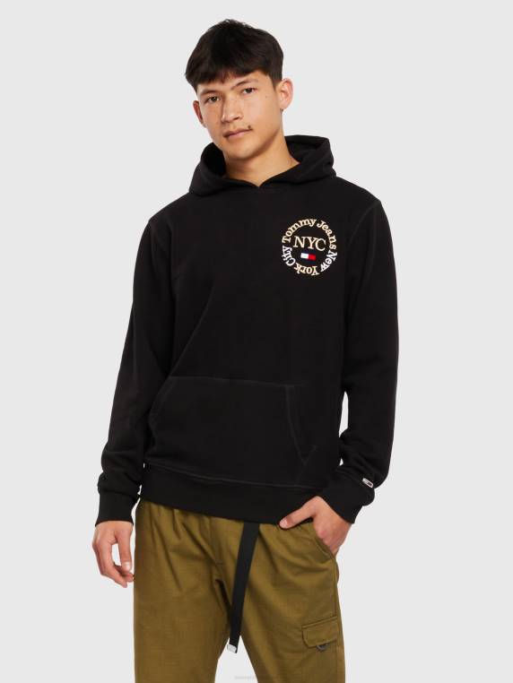 קפוצ'ונים עם לוגו NX20871 שָׁחוֹר Tommy Hilfiger