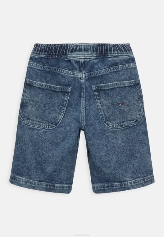 למשוך מכנסי ג'ינס קצרים NX208721 hempmidrigid Tommy Hilfiger