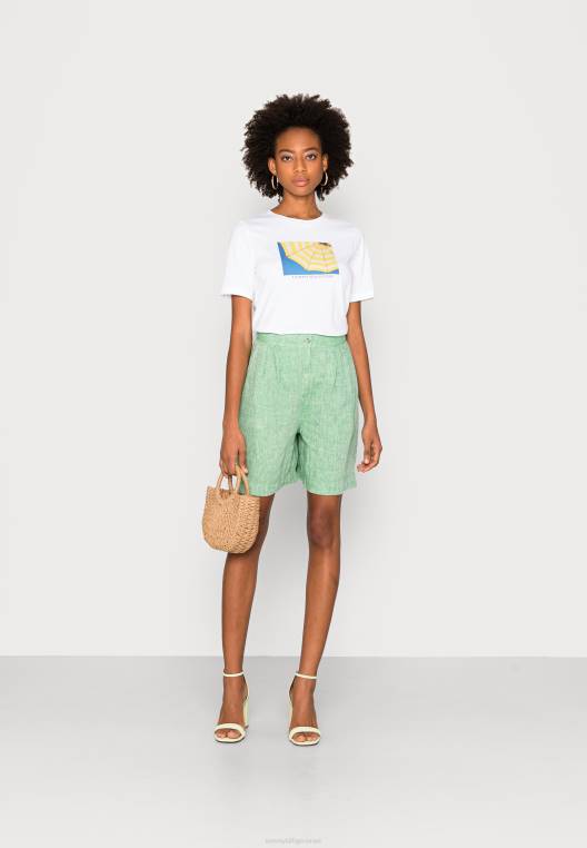 מִכְנָסַיִים קְצָרִים NX208733 ירוק בוטני Tommy Hilfiger