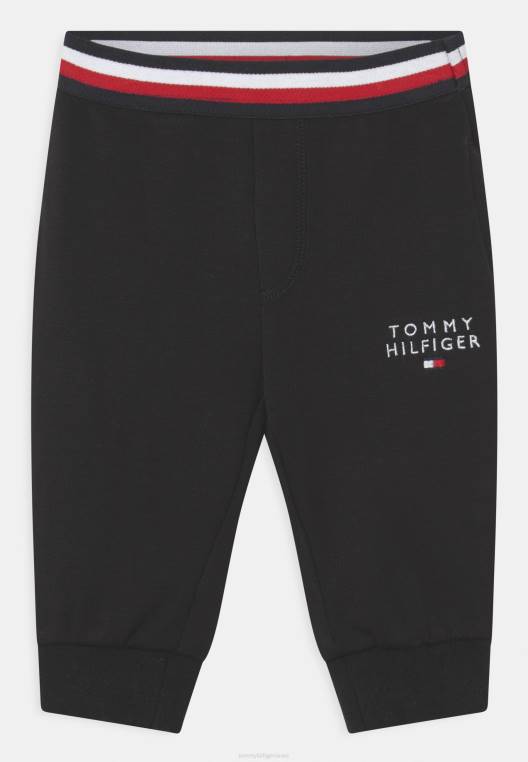 מכנס יוניסקס לתינוק NX208734 שָׁחוֹר Tommy Hilfiger