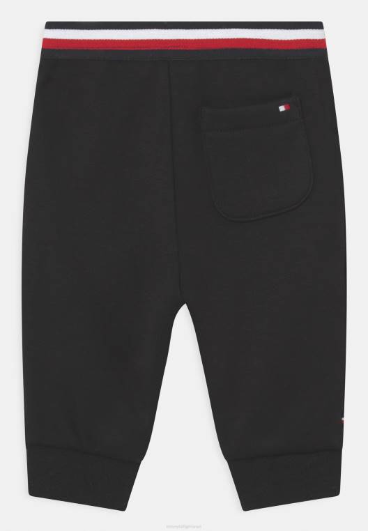 מכנס יוניסקס לתינוק NX208734 שָׁחוֹר Tommy Hilfiger