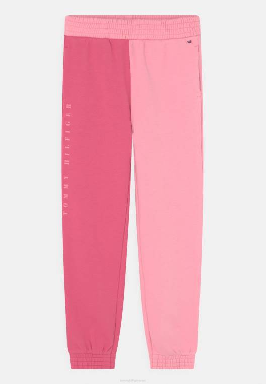 מכנסיים שני גווני תחתונים של אימונית NX208749 ורוד טרי Tommy Hilfiger