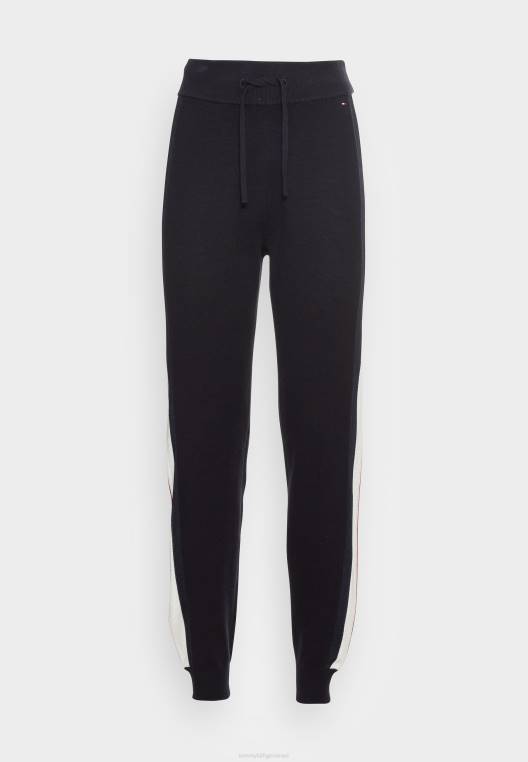 תחתונים של חליפת אימונית עם פסים גלובליים NX208752 כְּחוֹל Tommy Hilfiger