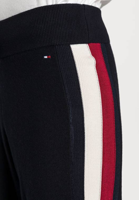 תחתונים של חליפת אימונית עם פסים גלובליים NX208752 כְּחוֹל Tommy Hilfiger