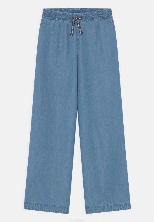 מכנסי מכנסי צ'מבריי NX208753 ג'ינס כחול Tommy Hilfiger