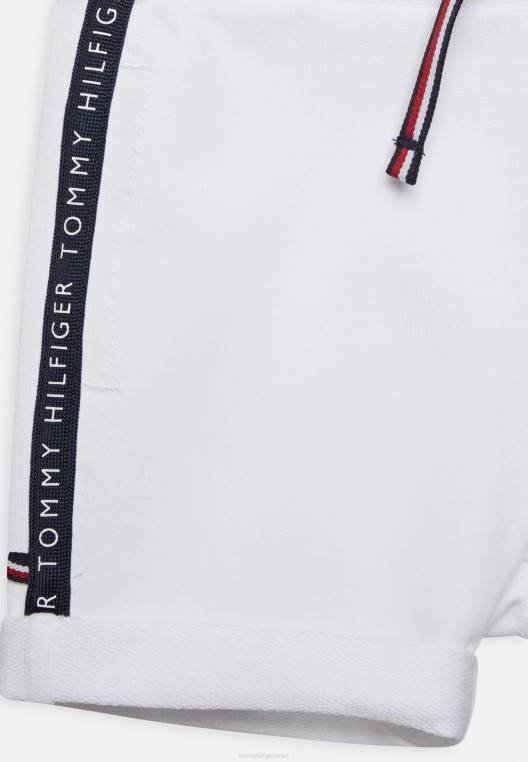 תחתונים של חליפת אימונית לתינוק טייפ NX208770 לבן Tommy Hilfiger