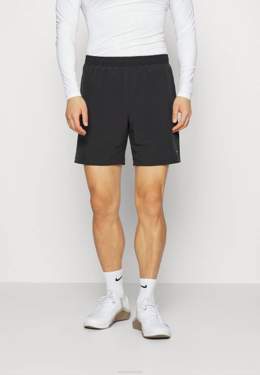 מכנסי ספורט קצרים לאימון גלובלסטריפ טייפ NX208779 שָׁחוֹר Tommy Hilfiger