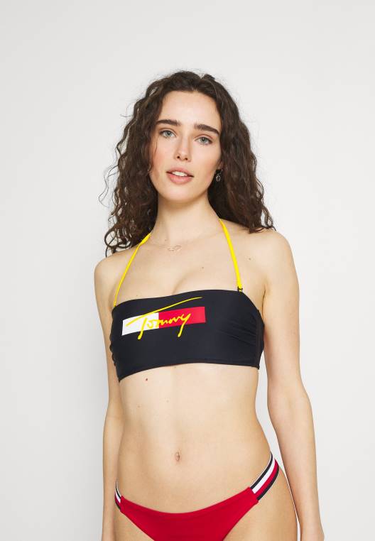 חולצת ביקיני קבועה בנדשו NX208780 שמיים מדבריים Tommy Hilfiger