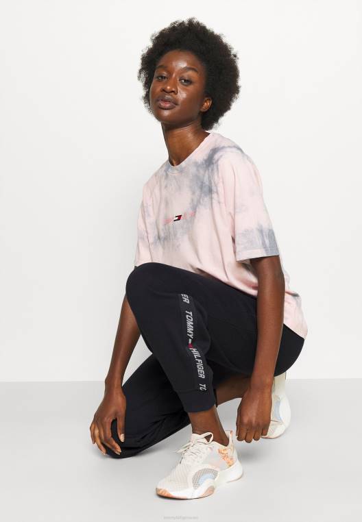 תחתונים של חליפת אימונית מכנסיים עם חפתים עם סרט נינוח NX208784 שמיים מדבריים Tommy Hilfiger