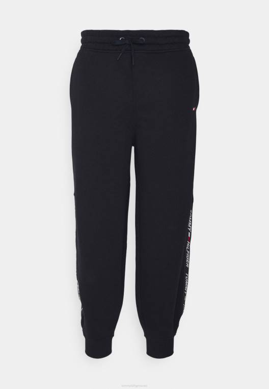 תחתונים של חליפת אימונית מכנסיים עם חפתים עם סרט נינוח NX208784 שמיים מדבריים Tommy Hilfiger