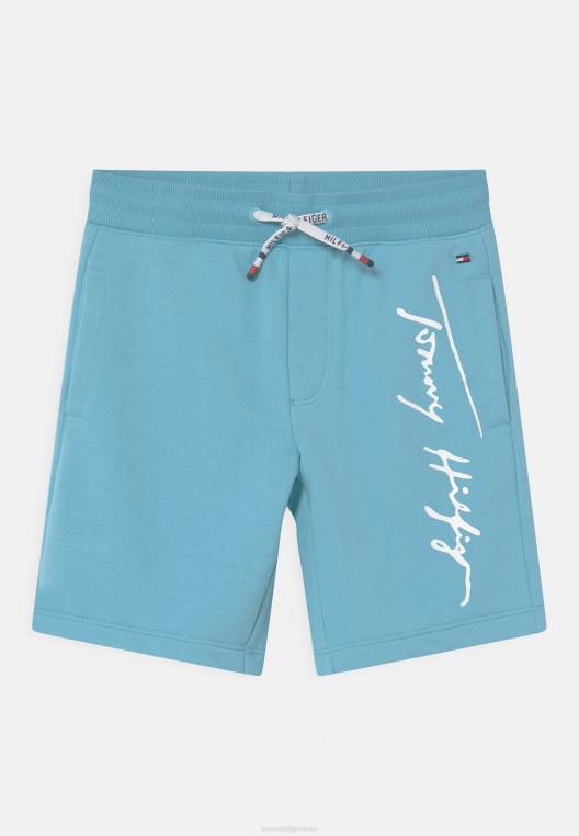 מכנסי תסריט קצרים NX208792 דג כחול Tommy Hilfiger