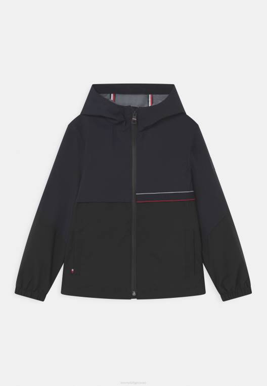 ז'קט קל טק טייפ NX208800 שמיים מדבריים/שחורים Tommy Hilfiger