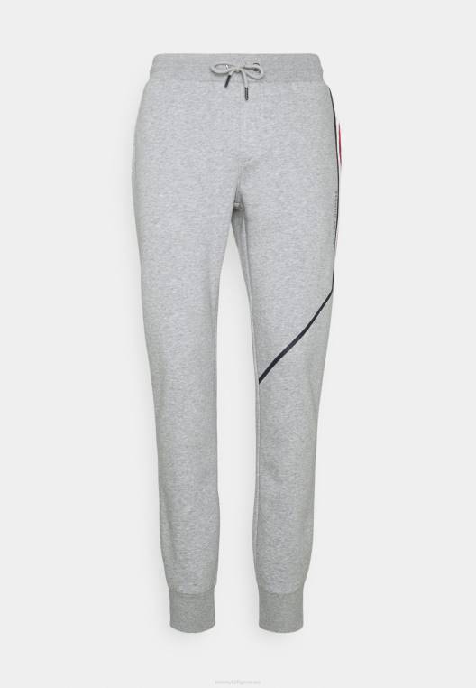 תחתונים של אימונית עם פסים מפוצלים NX208801 אברש אפור בהיר Tommy Hilfiger