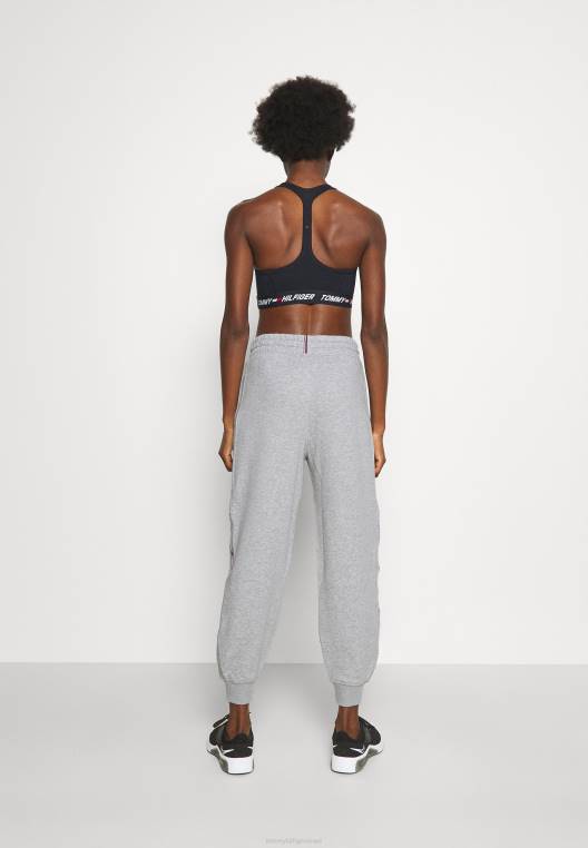 תחתונים של חליפת אימונית מכנסיים עם חפתים עם סרט נינוח NX208810 אברש אפור בהיר Tommy Hilfiger